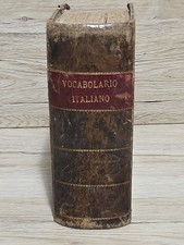 VECCHIO VOCABOLARIO ITALIANO 