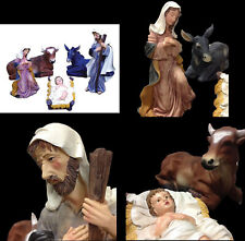 STATUE PRESEPE PRESEPIO IN VETRO RESINA PEZZI SINGOLI CM. 50 ESTERNO-INTERNO