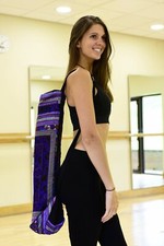 Borse Yoga Pilates Tappetino Portatori - Borsa Yoga Ricamata Regolabile Cinghia Trasporto