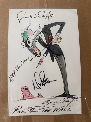 Pink floyd 12x8 gerald scarfe - floyd,