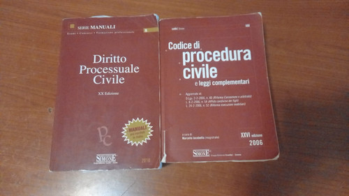 Diritto processuale civile - diritto,