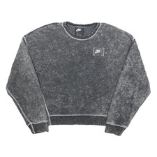 NIKE maglione donna nero felpa