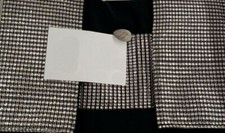 Tris centrini in velluto con