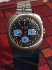 Silver Crono Vintage Valjoux 7736