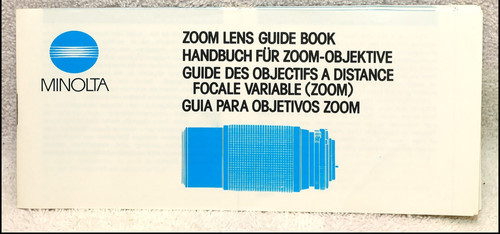 Minolta zoom obiettivo - minolta,