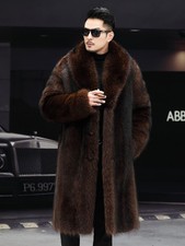 Cappotto pelliccia visone - , uomo