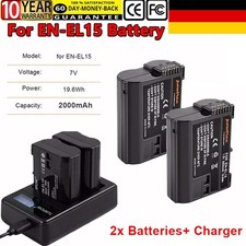 2x EN-EL15 batteria +