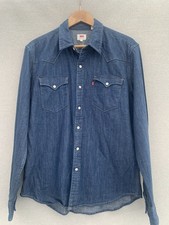 Levi's Camicia Denim Uomo Blu