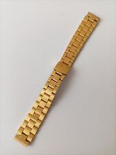 ZENITH Bracciale Cinturino Orologio Lady Vintage Dorato 12 mm