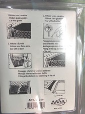 11218 SEPARATORE PER CANI GATTI  RETE ELASTICA UNIVERSALE PER AUTO   D1/2  4