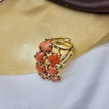 Anello corallo rosso - anello,