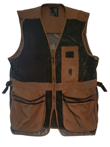 Gilet tiro browning trapper - da,