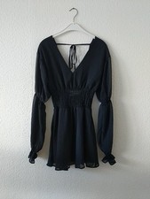 Damen mini kleid schwarz - na-kd,