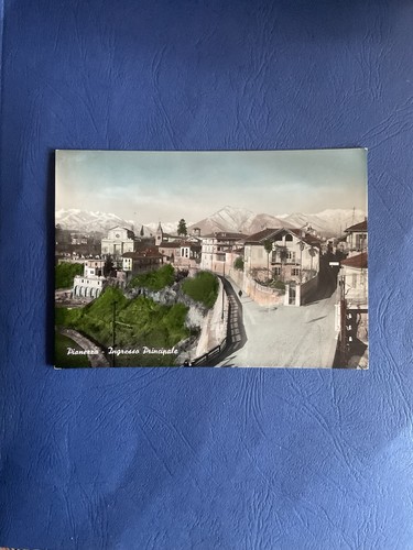 Cartolina pianezza ingresso - pianezza,