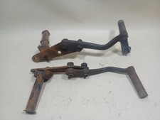 Moto Guzzi V85 850 T5 VR Pedane pilota passeggero Rider footrest brackets (Q6-3)