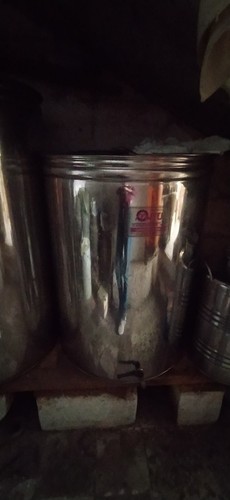 Fusto acciaio inox - acciaio, litri