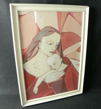 Dipinto ad olio quadro Madonna