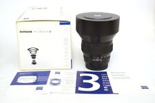 Carl Zeiss 15mm F2.8 Distagon T* ZE Obiettivo per Canon EF / Eos Mount Scatolato