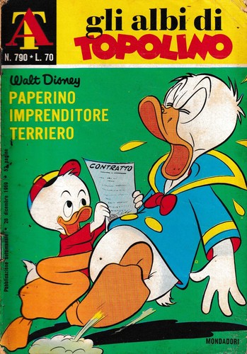 Albi topolino 790 - albi,