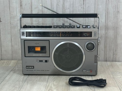 Radiocassette sony 1980v - radiocassette,
