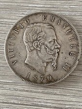 Vittorio Emanuele II 5 lire