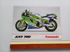 Kawasaki ZXR 750 1989 depliant ITALIANO originale