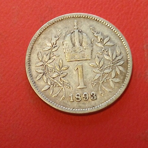 Austria moneta corona 1893 - corona,