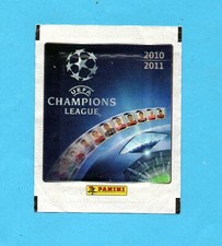 PANINI CHAMPIONS LEAGUE 2010-2011 - BUSTINA DI FIGURINE -CHIUSA-PIENA 