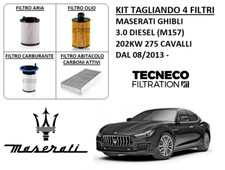 KIT TAGLIANDO 4 FILTRI TECNECO