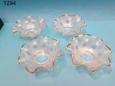 coppe in cristallo con decoro