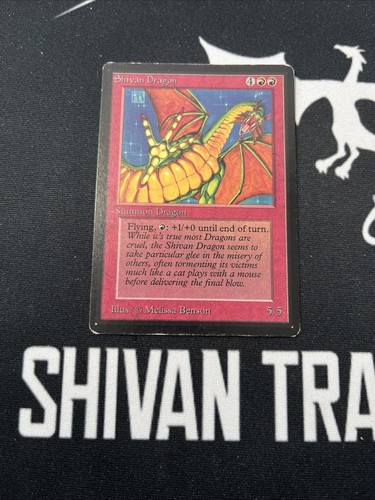 Beta shivan dragon magic - shivan, x1