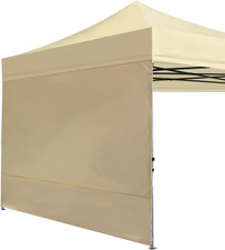 - Gazebo Istantaneo Sunwall, 3,05 X 3,05 M, Contiene Solo 1 Parete Laterale, Col