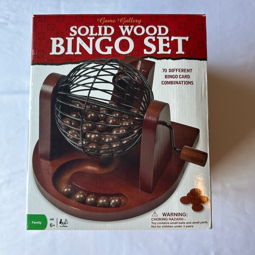 Game gallery set bingo - game, in