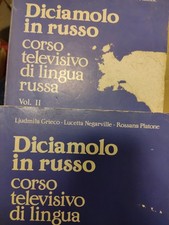Diciamolo in Russo Corso televisivo in lingua russa 2 volumi solo libri pp9
