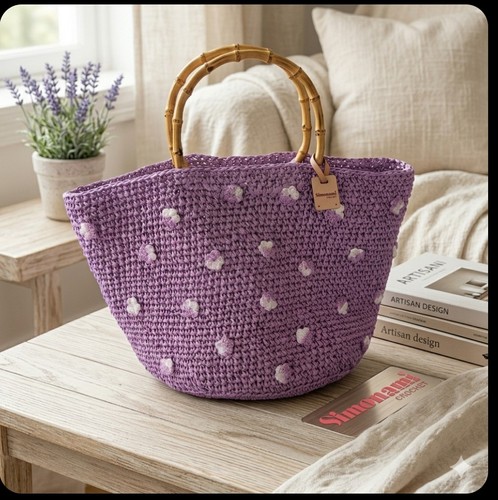 Borsa simonami crochet - borsa,