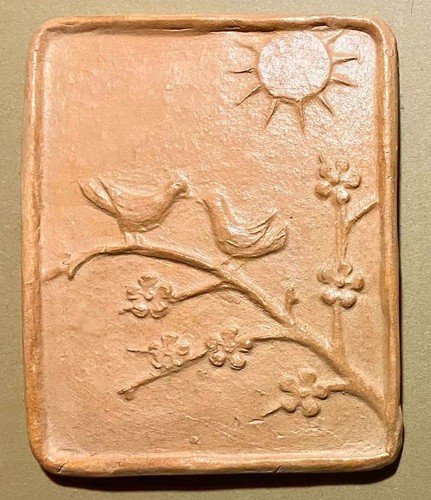 Bassorilievo terracotta - di,