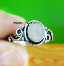 Anello regalo fatto a mano in argento sterling 925 con pietra preziosa...
