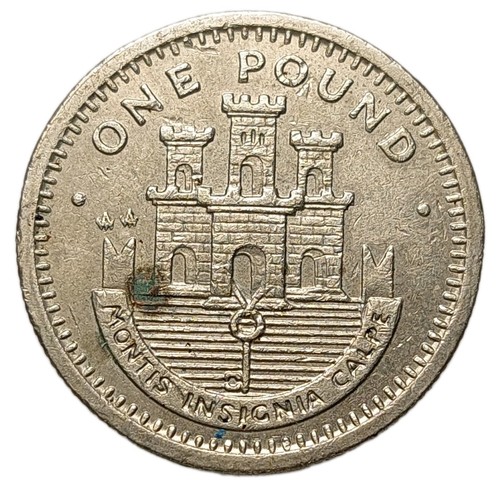 1996 gibilterra moneta - 1996, £1
