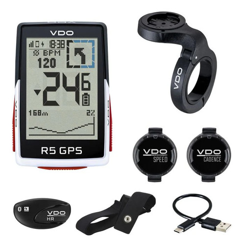Vdo ciclocomputer gps set - ciclocomputer,