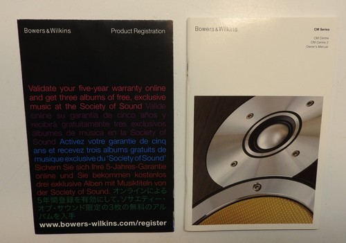 Bowers and wilkins cm - b&w,
