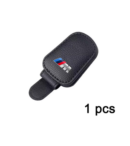 Clip per occhiali pelle - clip,