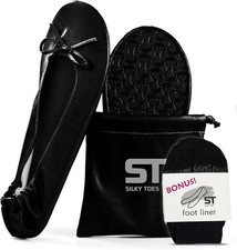 Silky Toes Foldable Flats for