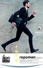 3 CALZA UOMO COTONE ELASTROCOMPRESSIVE IBICI - REPOMEN COTTON