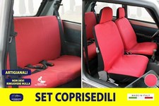 Coprisedili Fiat Seicento Fodere auto misura tessuto interni sedile set per 600
