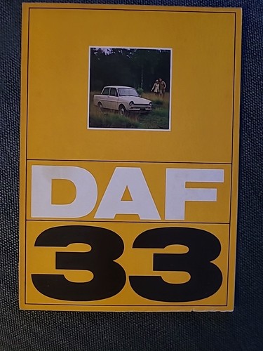 Brochure depliant daf - depliant, 33