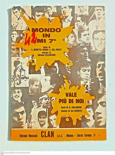 Spartito mondo mi7 - mondo,