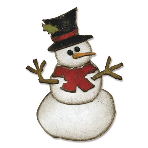 Sizzix bigz die - sizzix, snowman