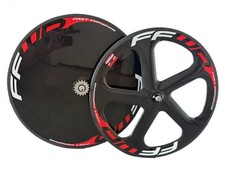 700C 5 Raggi Fibra di Carbonio