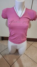 Maglietta Donna Manicavcorta Rosa Guess Taglia S