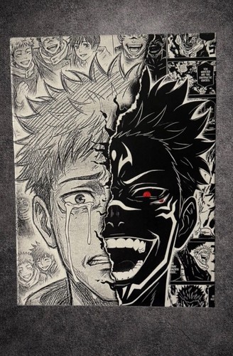 Tableau manga sukuna jujutsu - tableau,